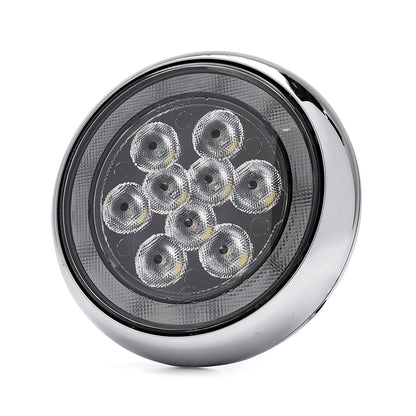 Chromed Finish LED Halo Rally Driving Lights For Mini R60 R61 - NS Auto Lighting