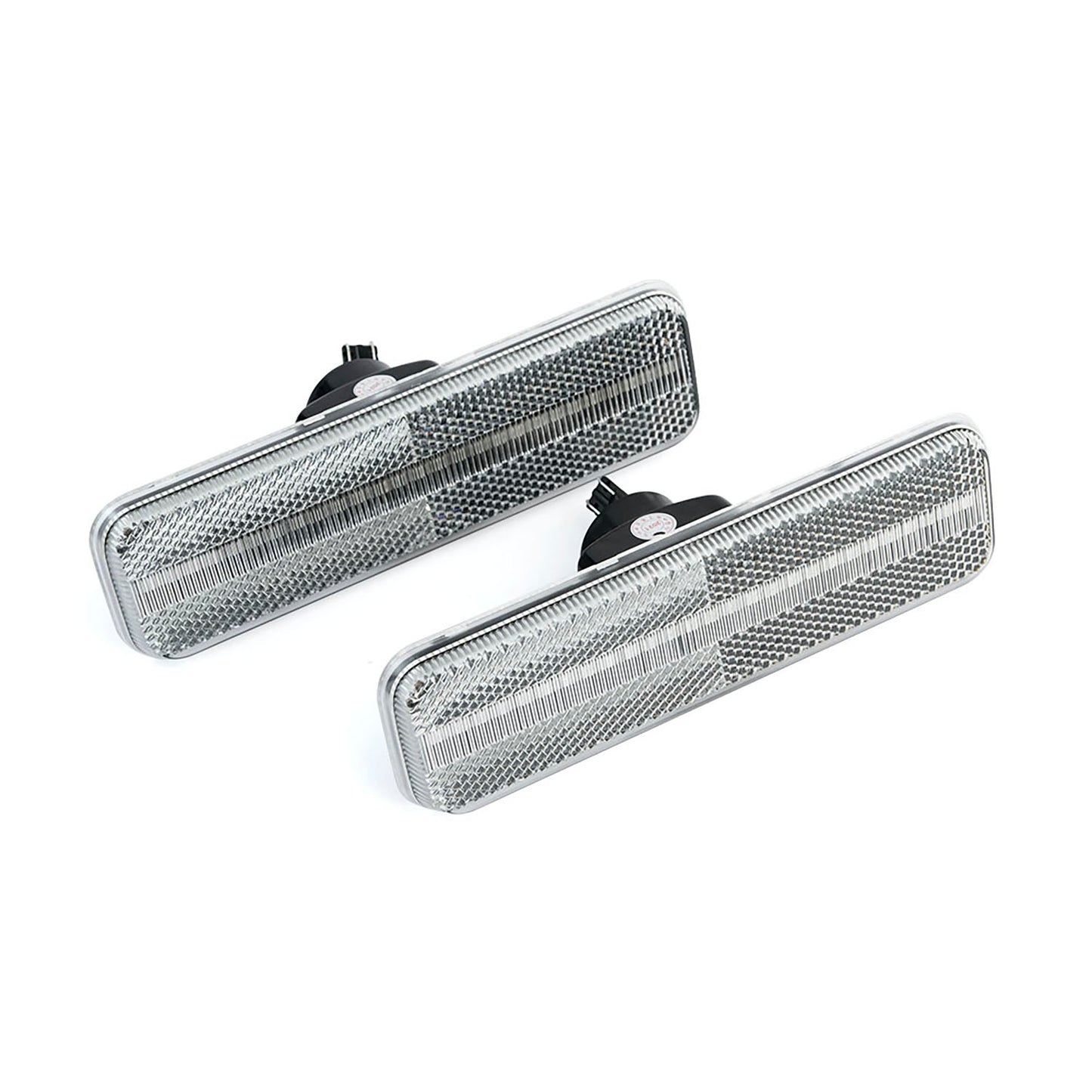 Clear Lens Amber LED Side Marker Lights For 1972-1993 Dodge Ram, etc. - NS Auto Lighting