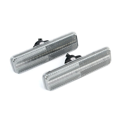 Clear Lens Amber LED Side Marker Lights For 1972-1993 Dodge Ram, etc. - NS Auto Lighting