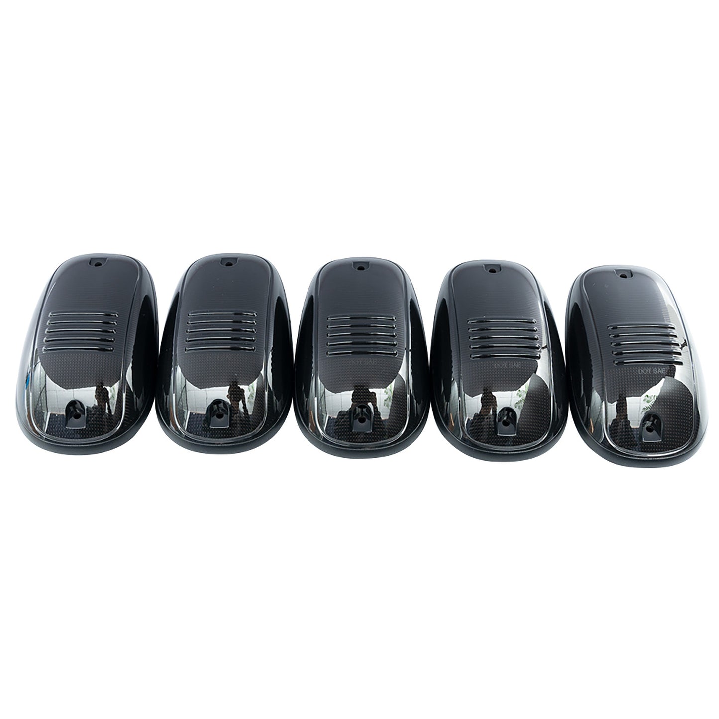 Smoked Lens OEM Fit Cab Roof Light Housings For 2003-2018 Dodge Ram, etc. - NS Auto Lighting