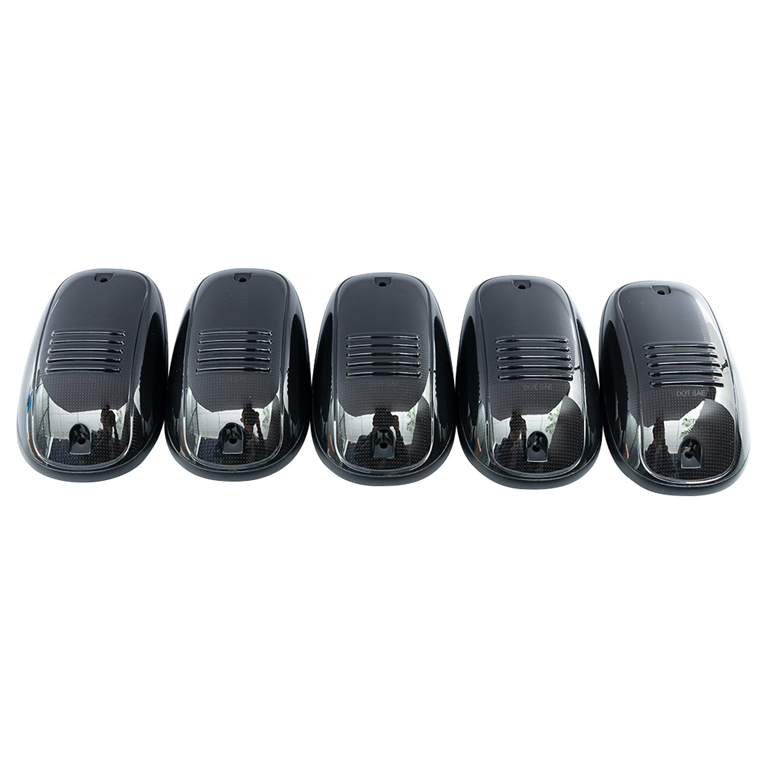 Smoked Lens OEM Fit Cab Roof Light Housings For 2003-2018 Dodge Ram, etc. - NS Auto Lighting