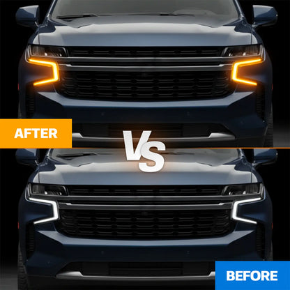 Switchback Amber DRL Override Mod for 2021-2024 Chevy Tahoe, Suburban, GMC Yukon