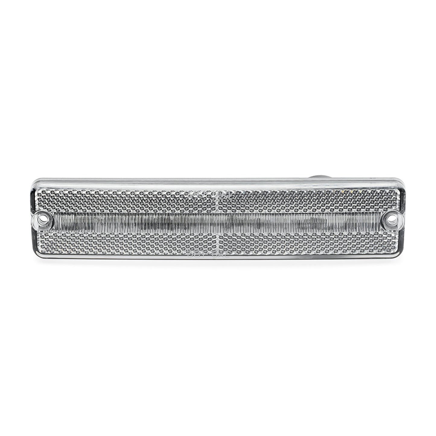 Clear Lens Amber LED Front Bumper Side Marker Lights For Jeep CJ Series, etc. - NS Auto Lighting