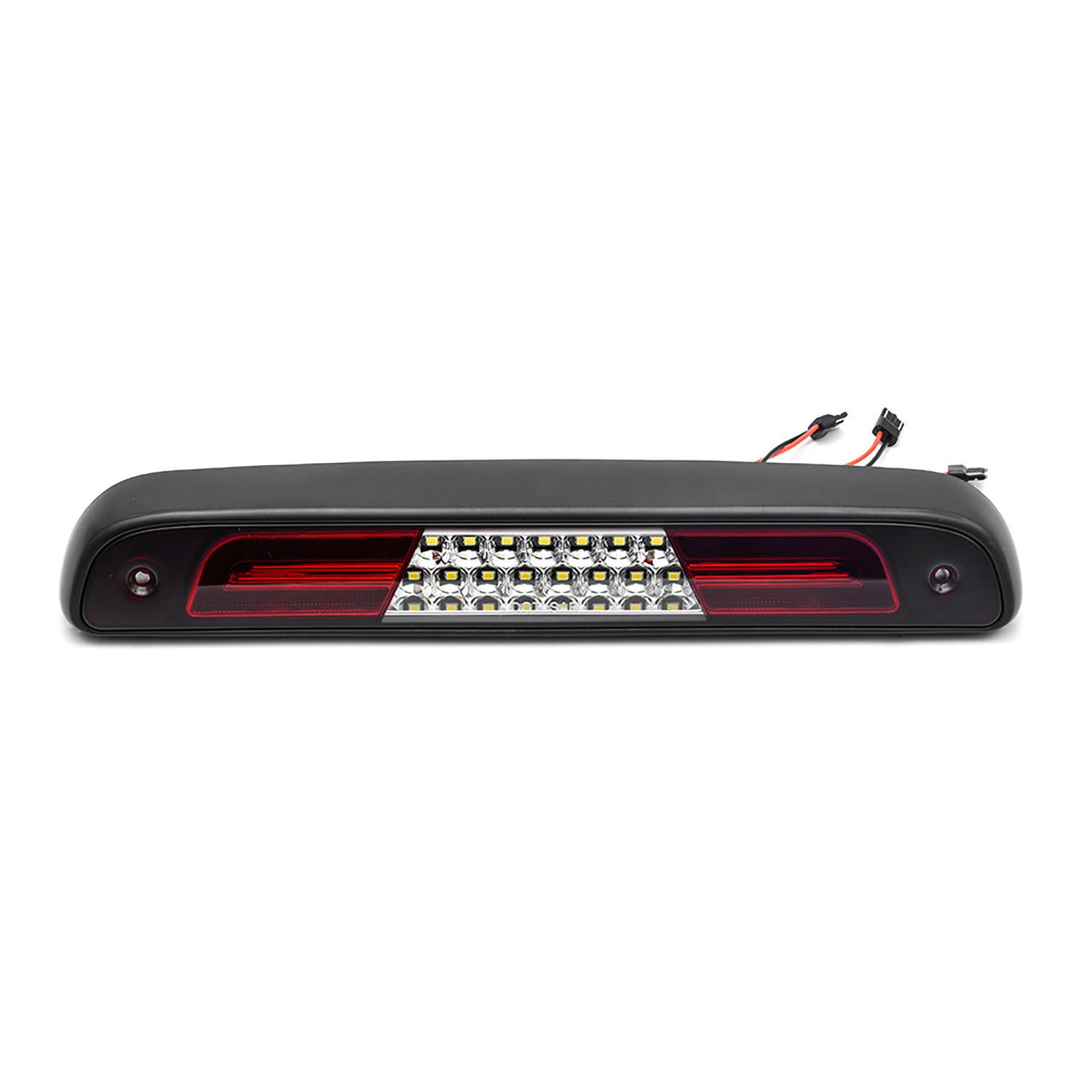 Red Lens Double C-Shaped LED Third Brake Light For 1994-1996 Ford F-Series, etc. - NS Auto Lighting