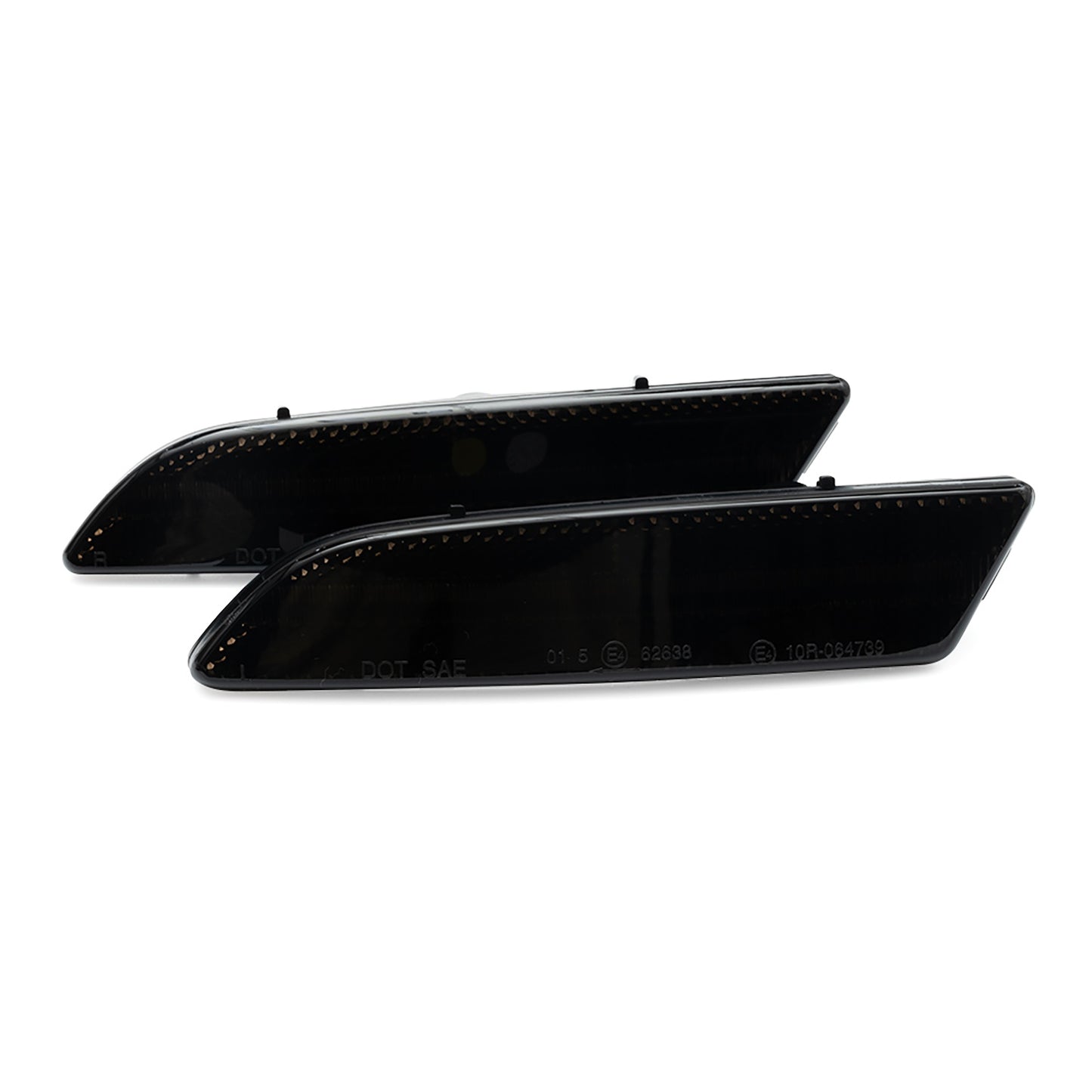 Smoked Lens LED Front & Rear Side Marker Lights For 2004-2008 Chrysler Crossfire - NS Auto Lighting