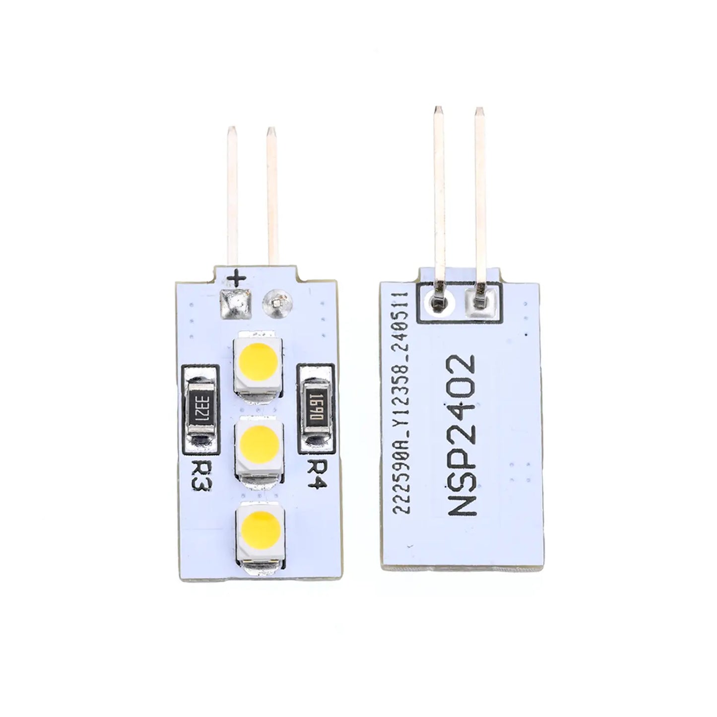 2PCS LED VW Interior Ambient Footwell Trunk Light Replacement Circuit Boards