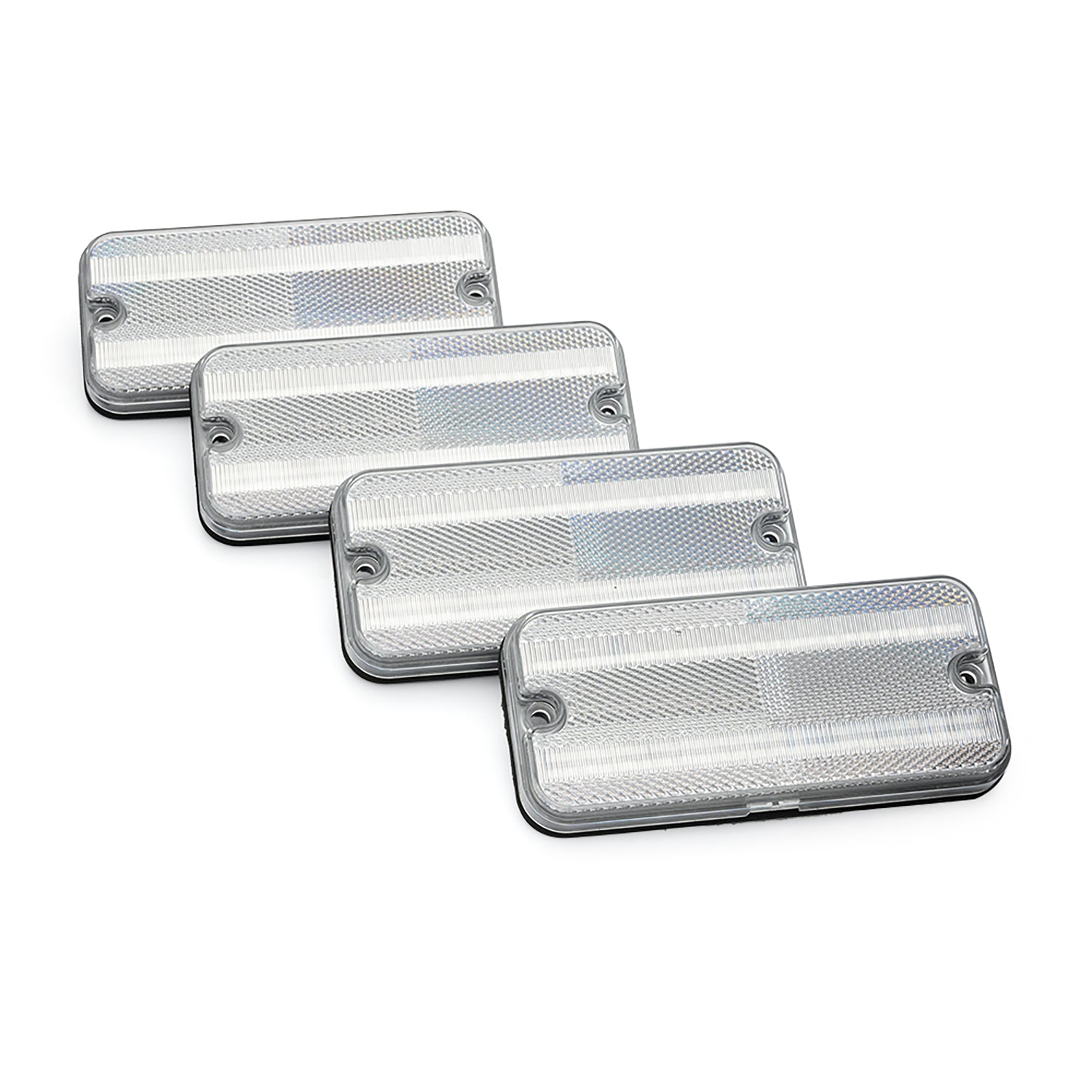 Clear Lens LED Front&Rear Side Marker Lights For 1968-1972 Chevrolet GMC C/K Series Trucks, etc. - NS Auto Lighting