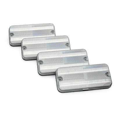 Clear Lens LED Front&Rear Side Marker Lights For 1968-1972 Chevrolet GMC C/K Series Trucks, etc. - NS Auto Lighting