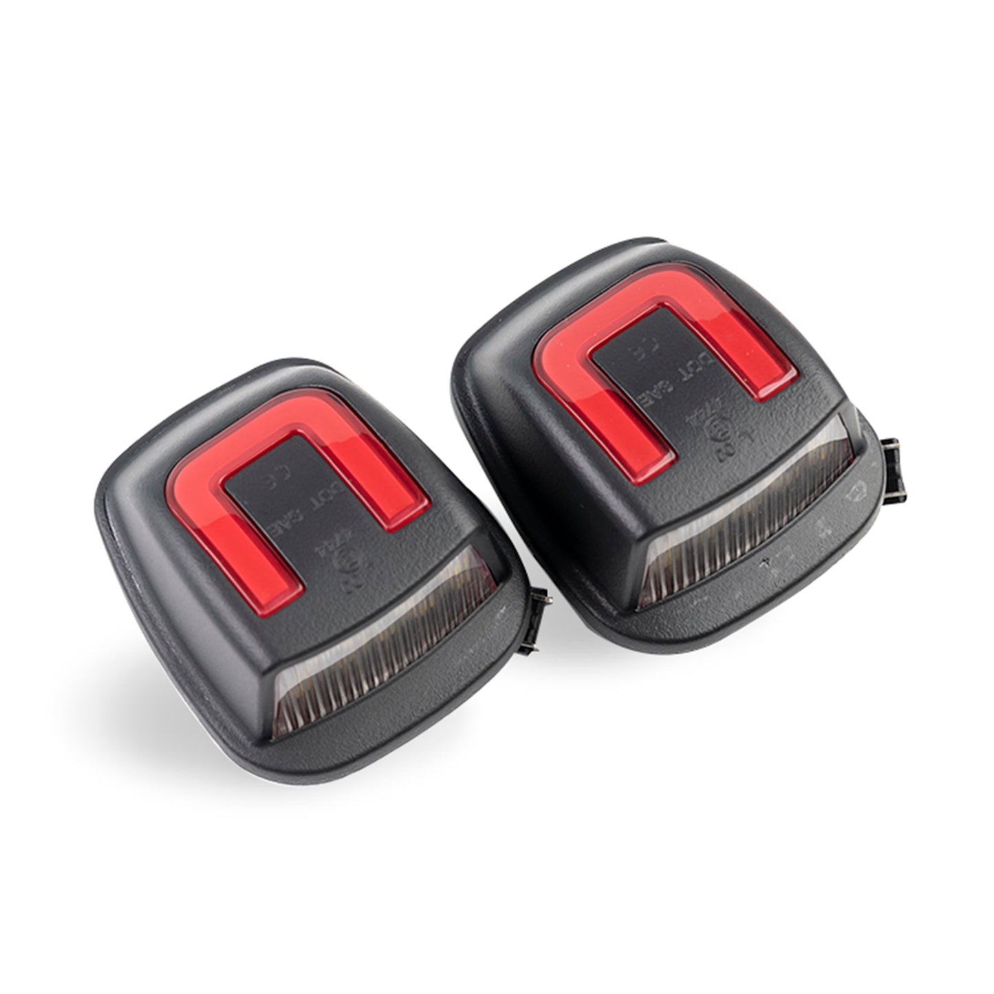 OLED U-Shaped License Plate Lights For 1988-2000 Chevrolet GMC C/K Series, etc. - NS Auto Lighting