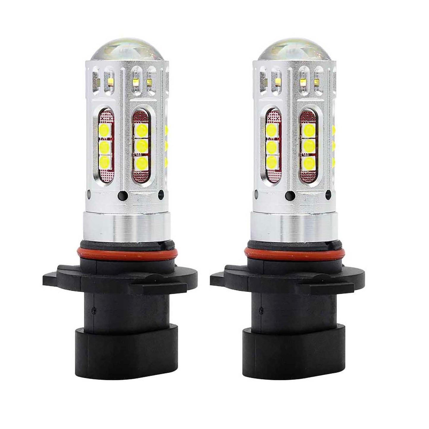 Front-LED-Tagfahrlicht-Birnen für Cadillac CTS SRX, superhell, 50 W, 6500 K, Xenonweiß, 9005XS HB3A, Fernlicht, Abblendlicht, Glühbirnen-Kit