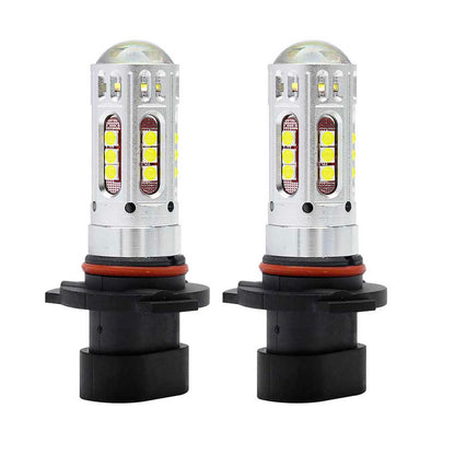 Front-LED-Tagfahrlicht-Birnen für Cadillac CTS SRX, superhell, 50 W, 6500 K, Xenonweiß, 9005XS HB3A, Fernlicht, Abblendlicht, Glühbirnen-Kit