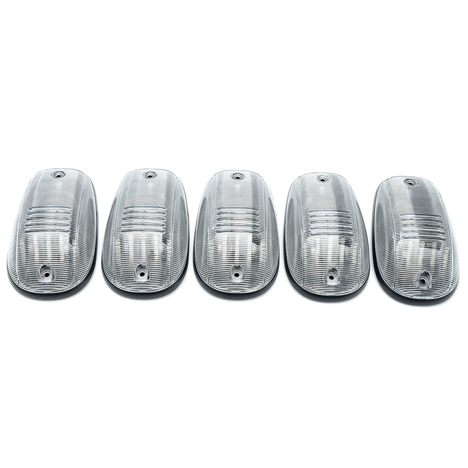 Clear Lens Amber LED Cab Roof Lights For 2003-2018 Dodge Ram, etc. - NS Auto Lighting