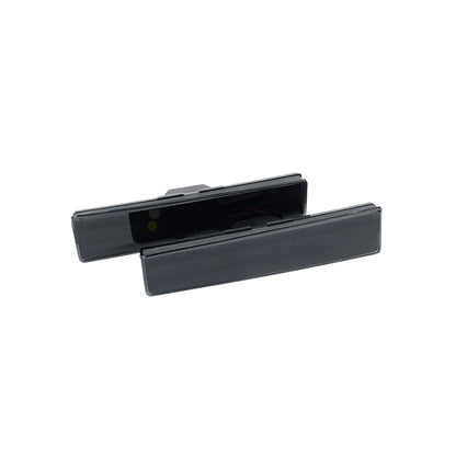 Smoked Lens Amber LED Front Side Marker Lights For 1980-1986 Ford F-Series, etc. - NS Auto Lighting
