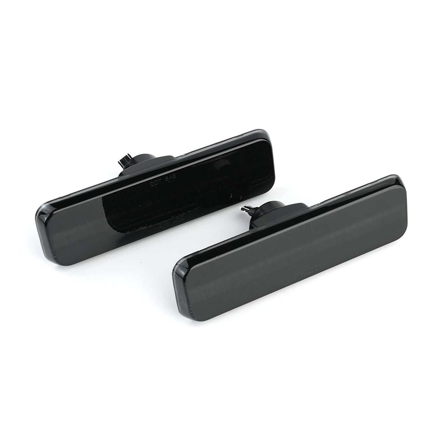 Smoked Lens Amber LED Side Marker Lights For 1972-1993 Dodge Ram, etc. - NS Auto Lighting