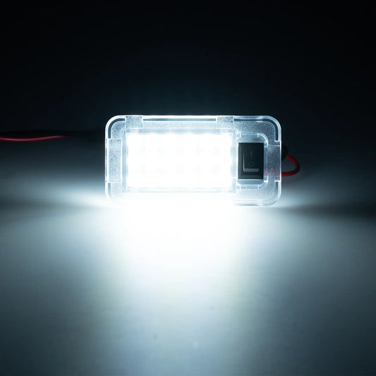 Xenon White LED Inteior Trunk Cargo Area Light w/ Switch for 2019-2021 Lexus ES350, etc.