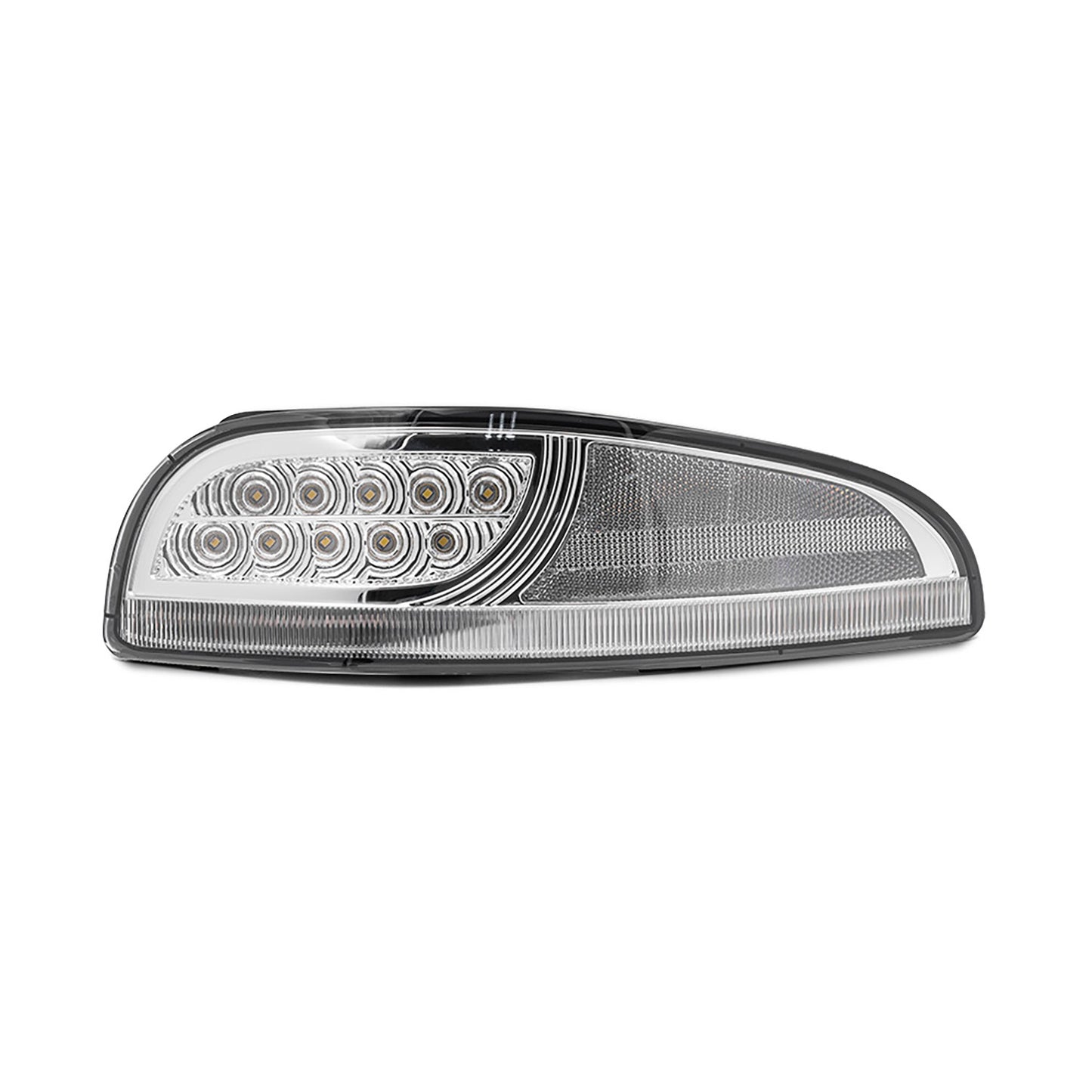 Clear Lens Switchback Dynamic LED Front Turn Signal Lights For 1997-2004 Chevrolet Corvette C5 - NS Auto Lighting