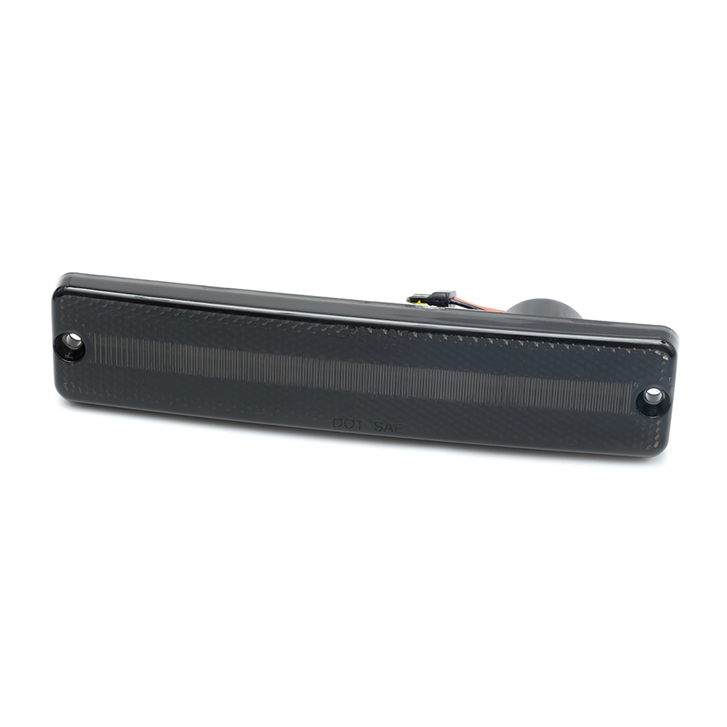 Smoked Lens Amber LED Front Bumper Side Marker Lights For Jeep CJ Series, etc. - NS Auto Lighting