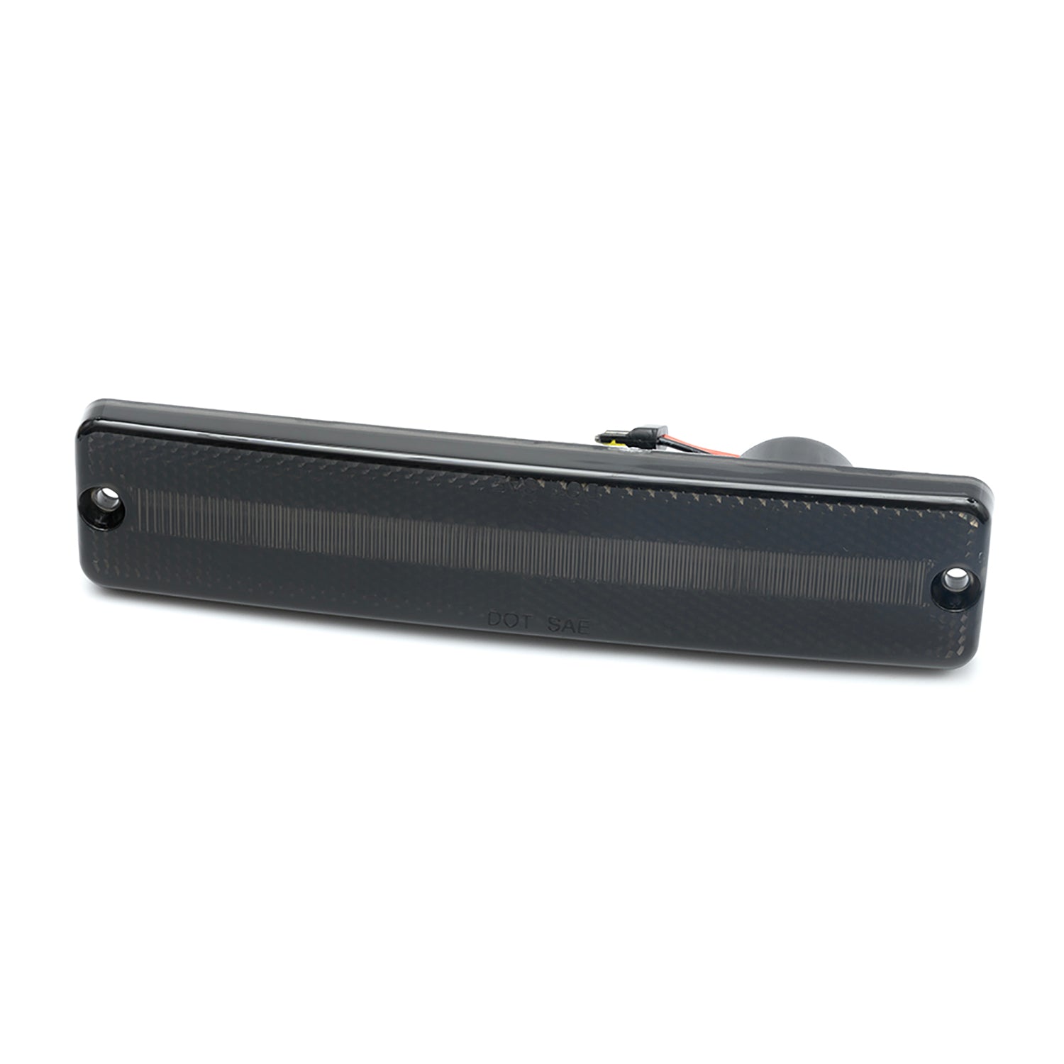 Smoked Lens Amber LED Front Bumper Side Marker Lights For Jeep CJ Series, etc. - NS Auto Lighting