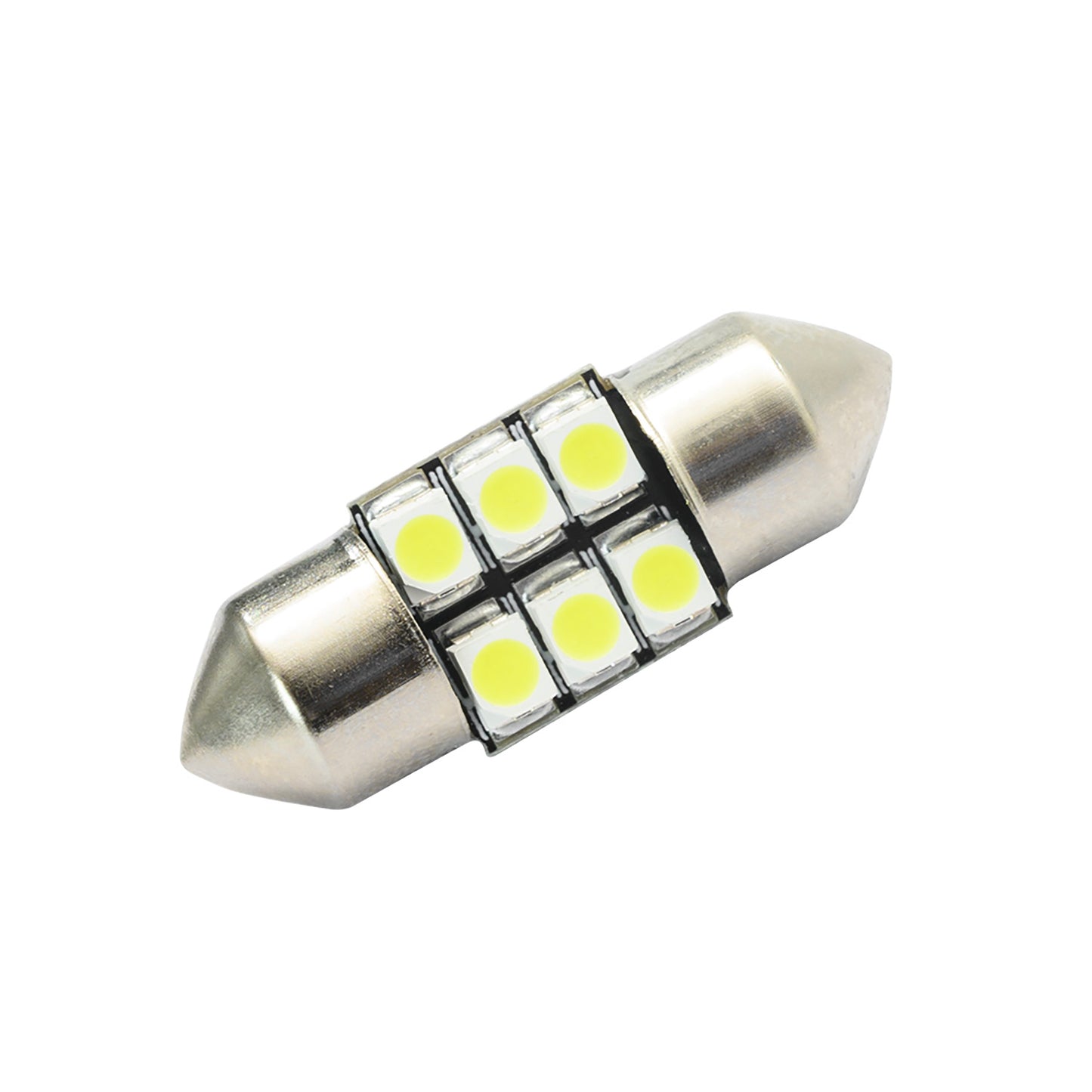 27mm 2835 6SMD Festoon LED Interior Dome Reading Light Bulbs