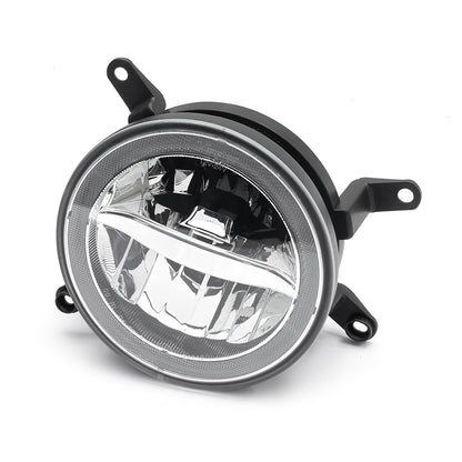 Clear Lens LED Halo Fog Light Assembly For 2005-2009 Ford Mustang GT - NS Auto Lighting
