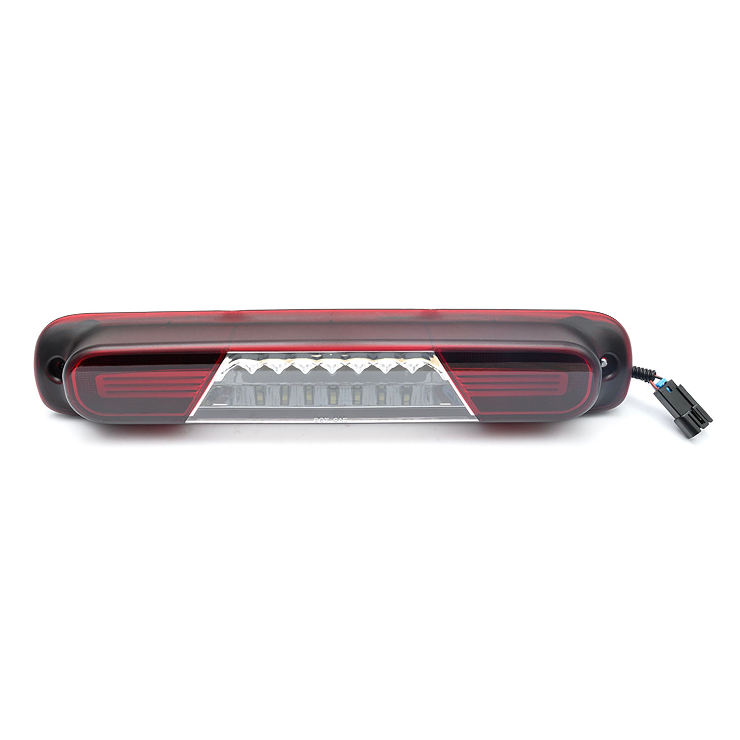 Red Lens Double C-Shaped LED Third Brake Light For 1999-2007 Chevrolet Silverado, GMC Sierra - NS Auto Lighting