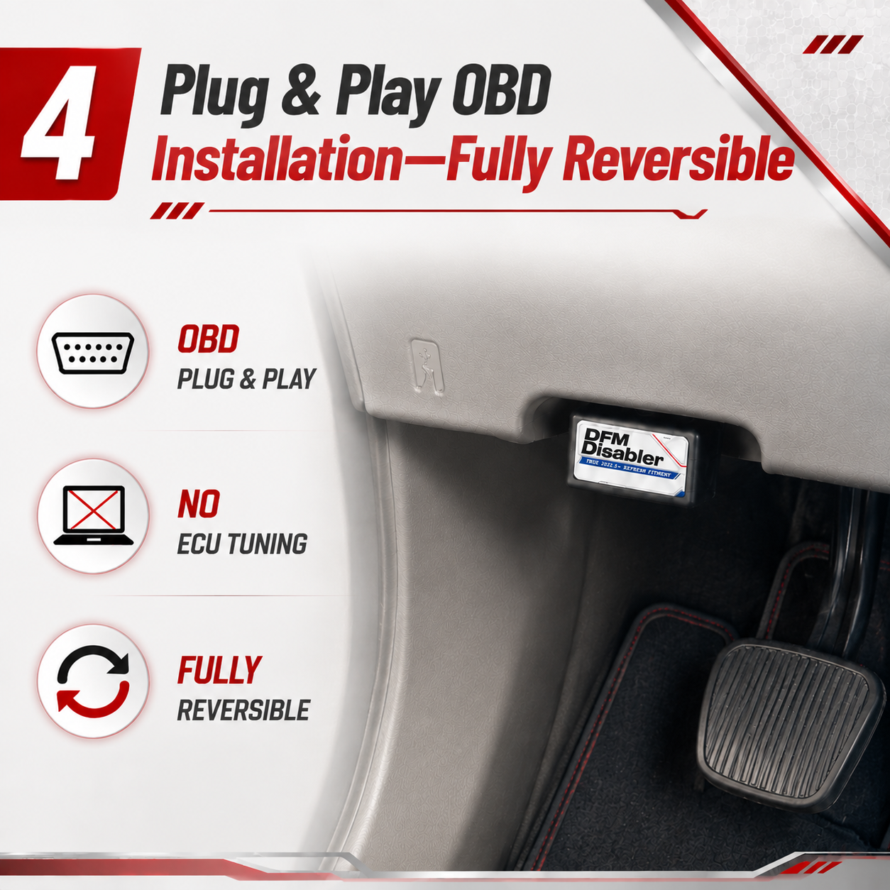 DFM Disabler 10 speed for 2021-2024 Cadillac Escalade