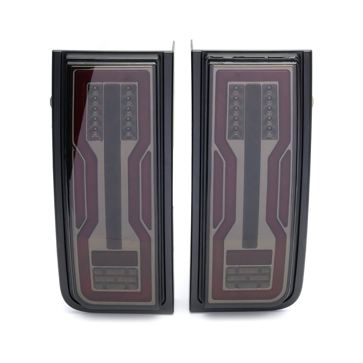 Smoked Lens EV Style LED Tail Light Assembly For 2003-2009 Hummer H2 SUV - NS Auto Lighting