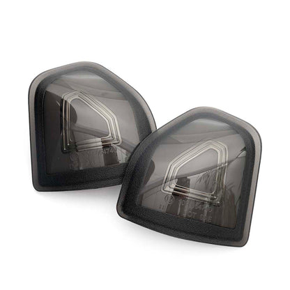 Smoked Lens LED Towing Mirror Turn Signal Lights For 2010-2023 Dodge Ram - NS Auto Lighting