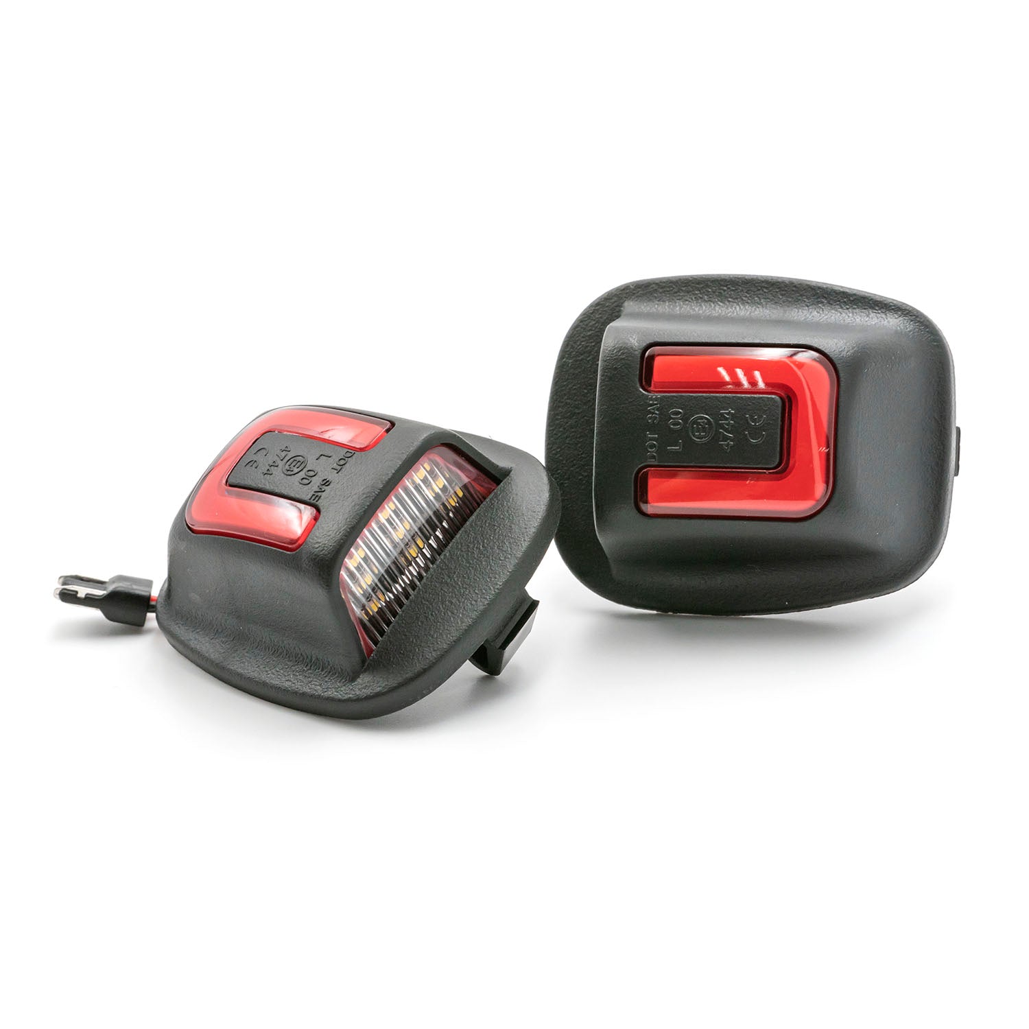 OLED U-Shaped License Plate Lights For 1998-2004 Nissan Frontier, etc. - NS Auto Lighting
