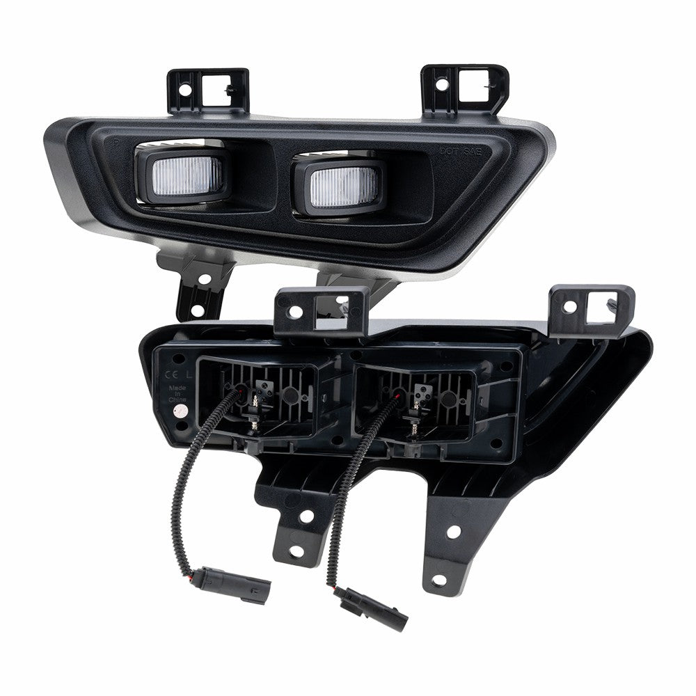 Geräucherte Linse Switchback LED Frontstoßstange Nebelscheinwerfer Montage für Ford