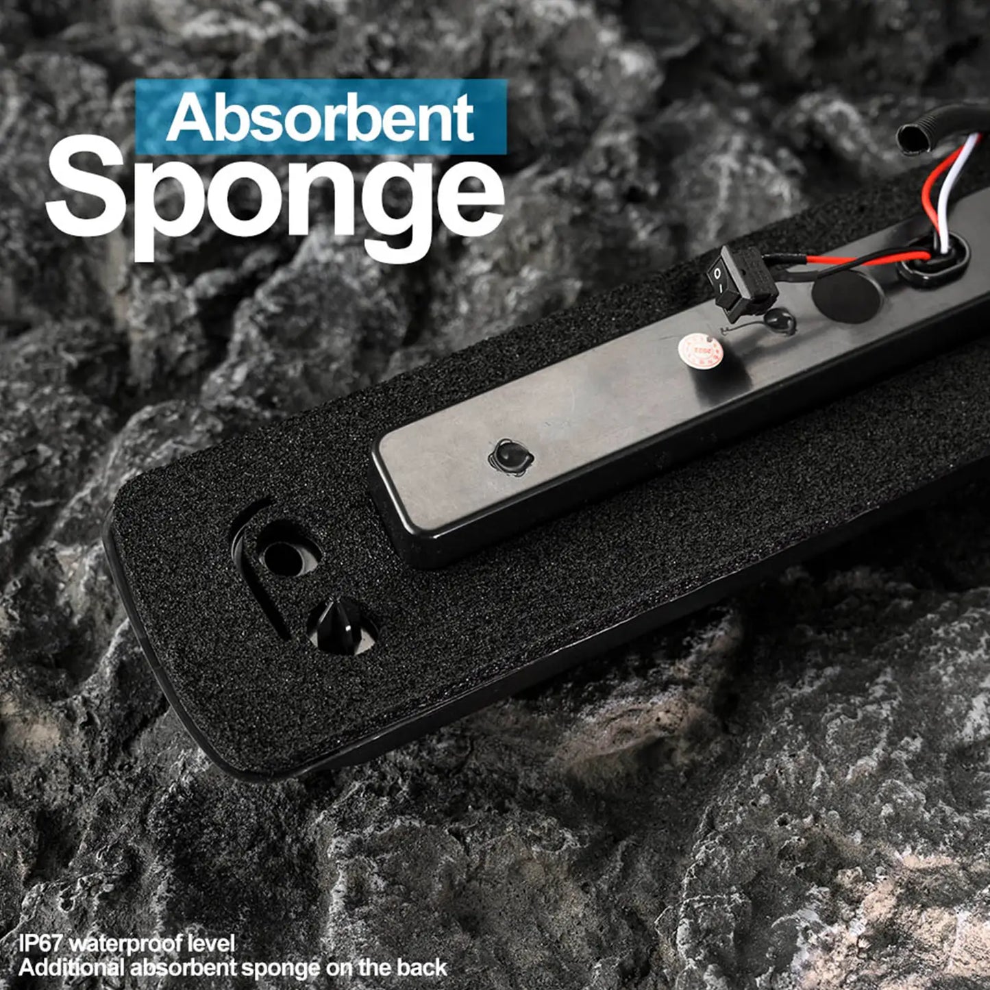 Troisième feu stop stroboscopique à LED de style F1 à lentille fumée pour Chevrolet Colorado, GMC Canyon 2015-2022