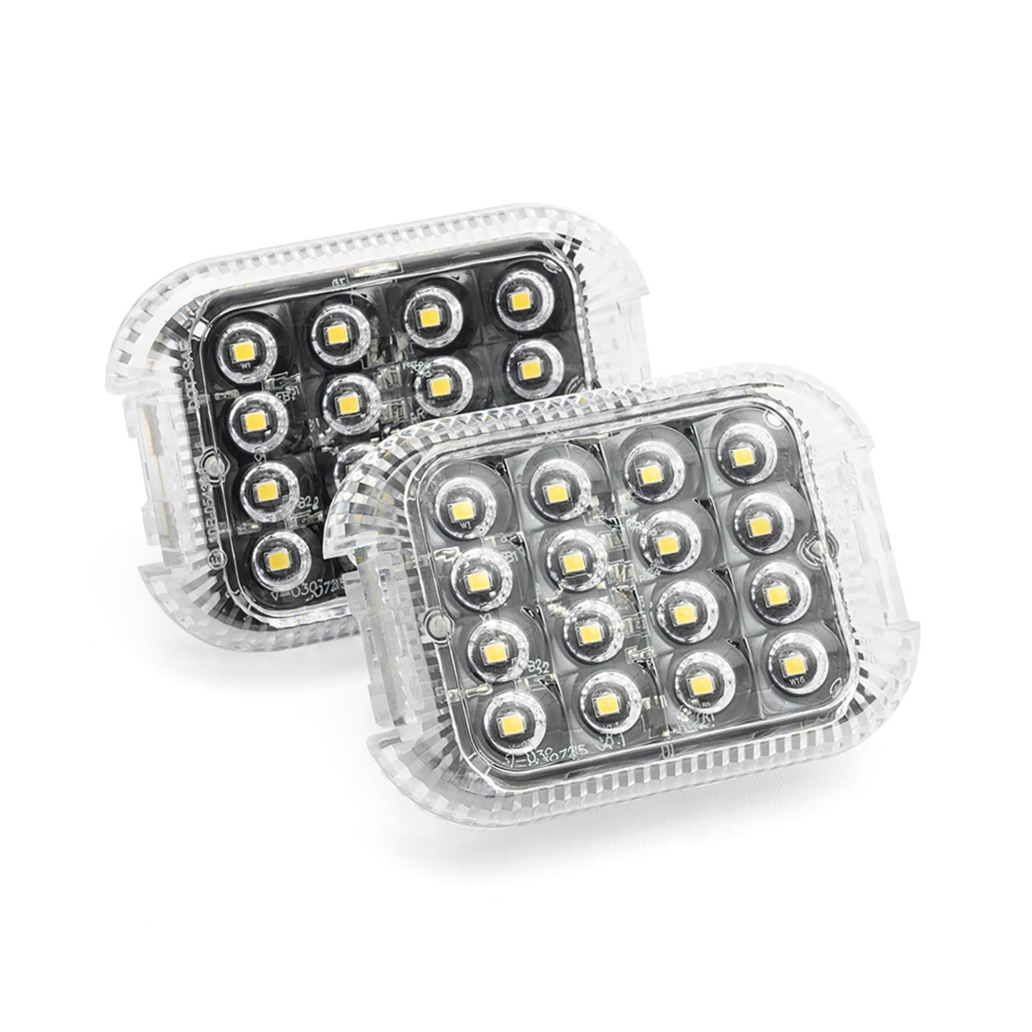 Lot de 2 éclairages LED pour zone de chargement intérieure de rénovation pour Ford Transit 150 250 350, etc. 2015+.