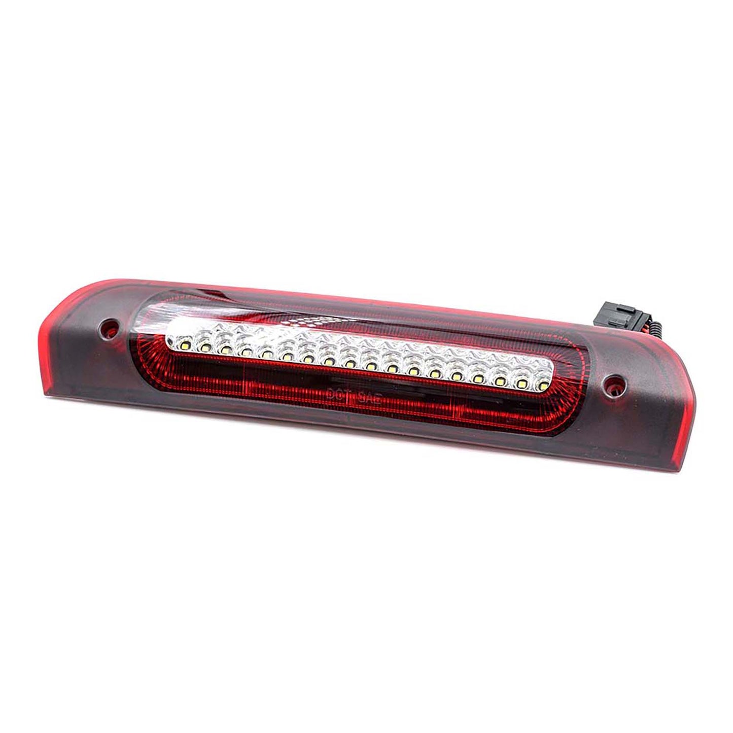 Red Lens F1 Style Strobe LED Third Brake Light For 2002-2009 Dodge Ram - NS Auto Lighting