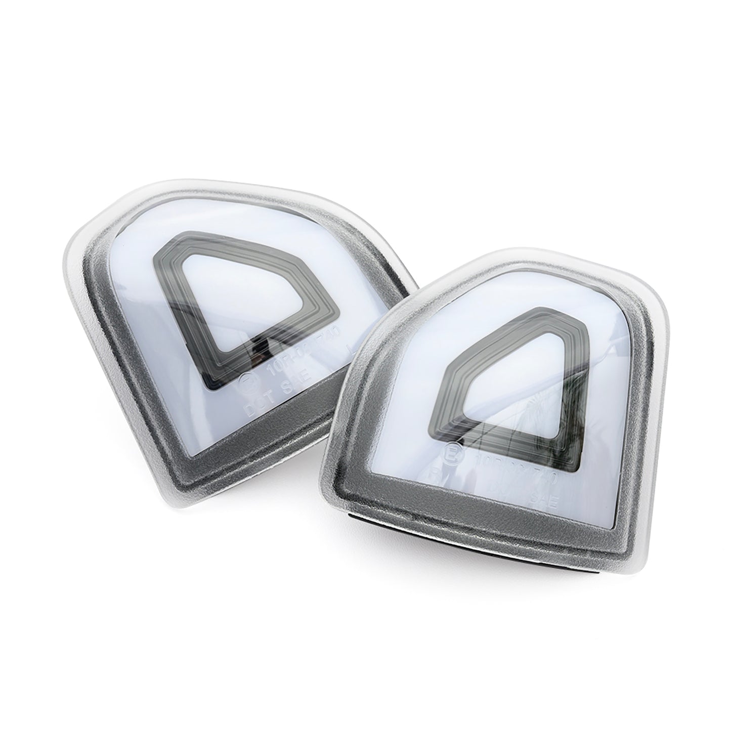 Clear Lens LED Towing Mirror Turn Signal Lights For 2010-2023 Dodge Ram - NS Auto Lighting