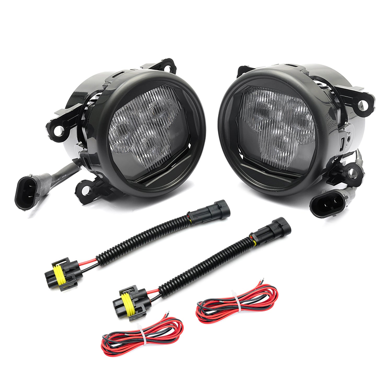 White LED Front Bumper Driving Beam Fog Light Assembly For Alfa Romeo, etc. - NS Auto Lighting