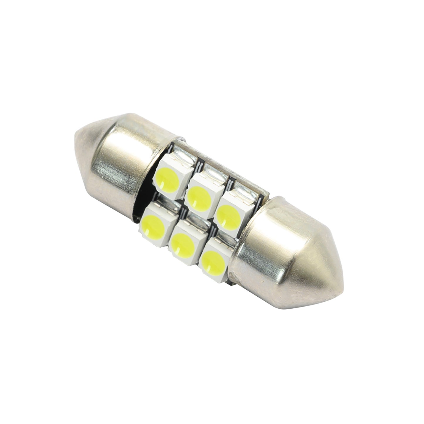 27mm 2835 6SMD Festoon LED Interior Dome Reading Light Bulbs