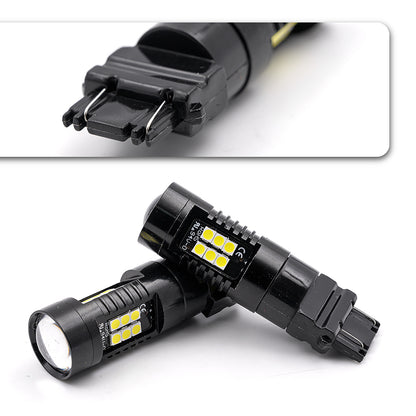 Ampoule de feux de jour à LED 3157 T25 pour Jeep Grand Cherokee WK2 Compass 2011-2013 3156 3056 3057, ampoule DRL super brillante avec projecteur, blanc xénon 7 000 K