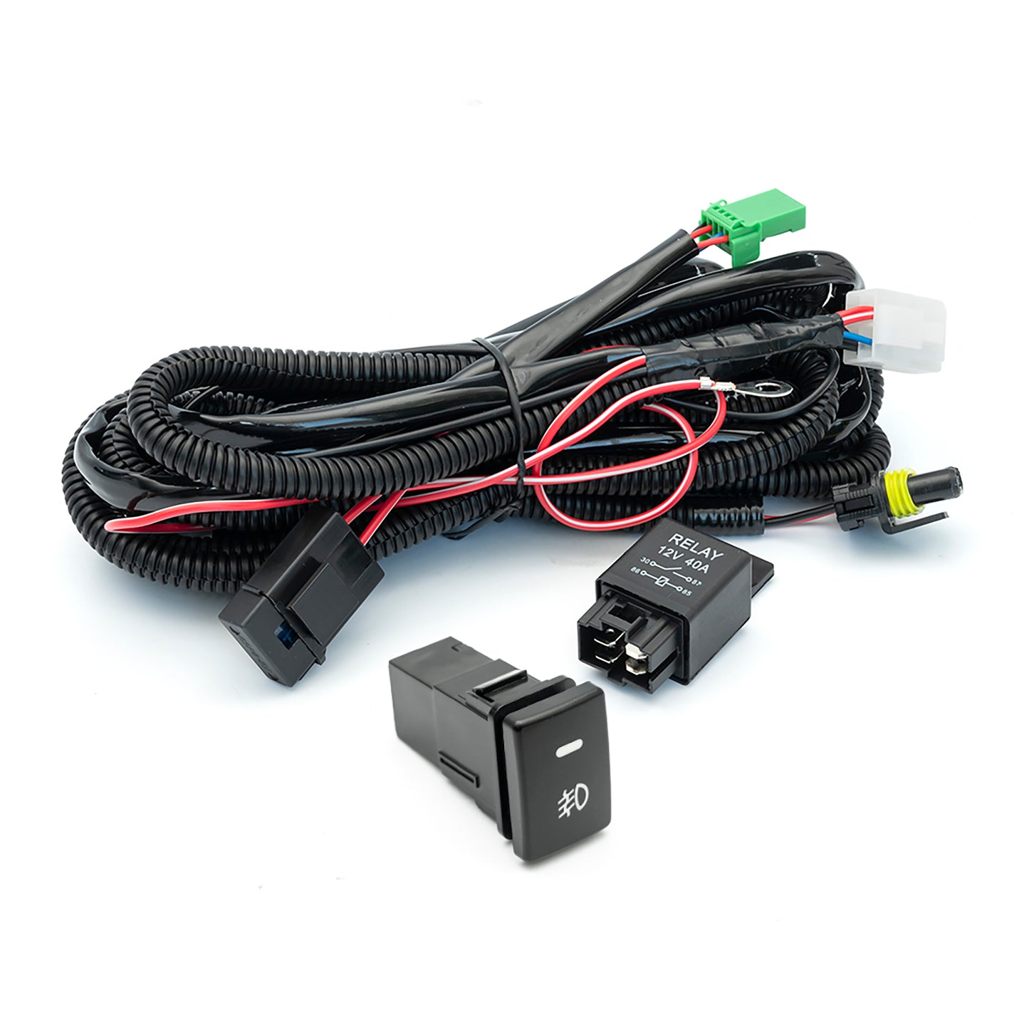 Kit de faisceau de câbles pour feux antibrouillard H10 H12 pour Toyota Tundra, Toyota Tacoma, etc.
