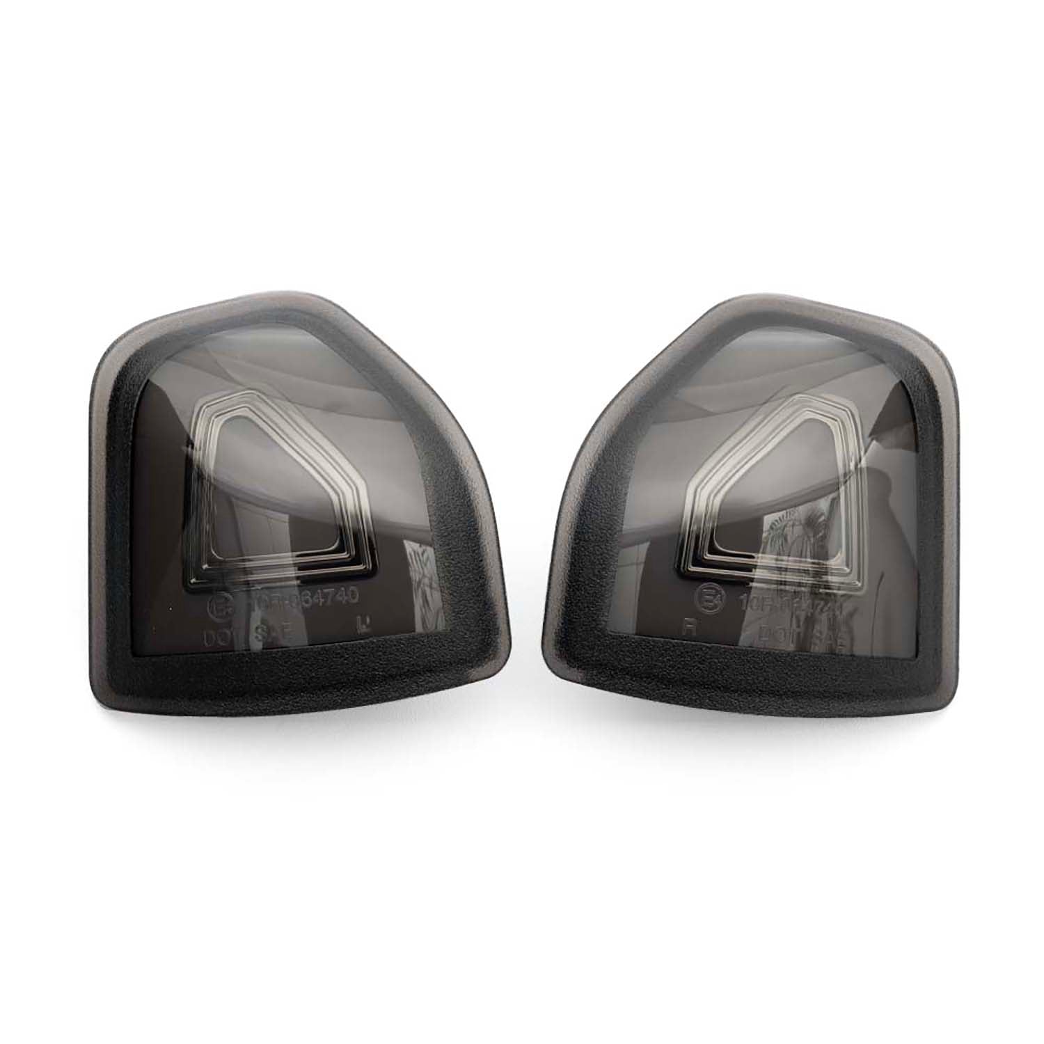 Smoked Lens Switchback LED Towing Mirror Turn Signal Lights For 2019-2023 Ram - NS Auto Lighting