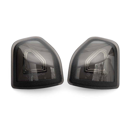 Smoked Lens Switchback LED Towing Mirror Turn Signal Lights For 2019-2023 Ram - NS Auto Lighting