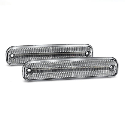 Clear Lens LED Front Bumper Side Marker Lights For 1973-1987 Chevrolet GMC C/K Series Trucks, etc. - NS Auto Lighting