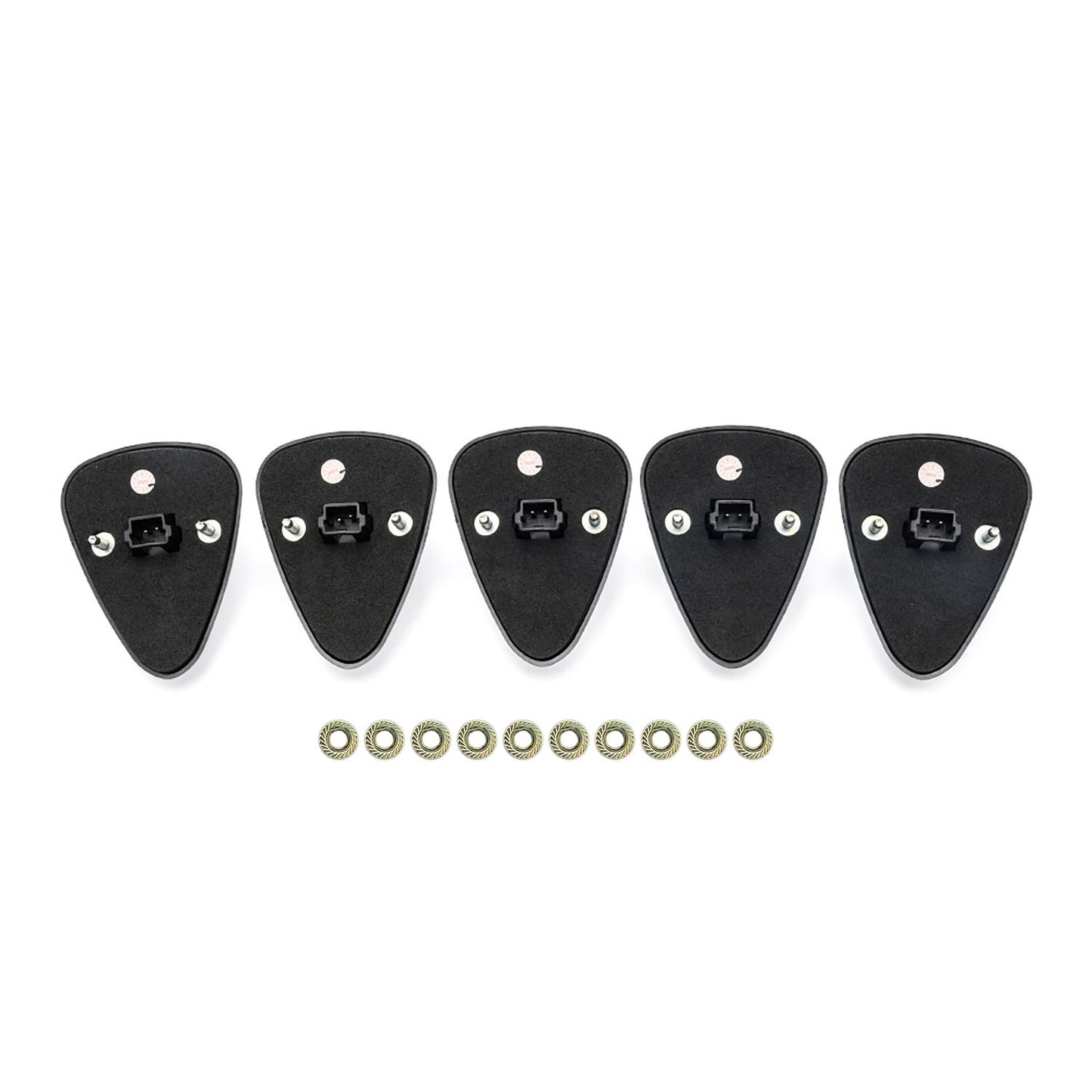 Clear Lens Amber LED Cab Roof Lights For 1999-2016 Ford Super Duty, etc. - NS Auto Lighting