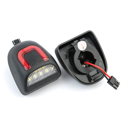OLED U-Shaped License Plate Lights For 1999-2014 Chevrolet Silverado, GMC Sierra, etc. - NS Auto Lighting