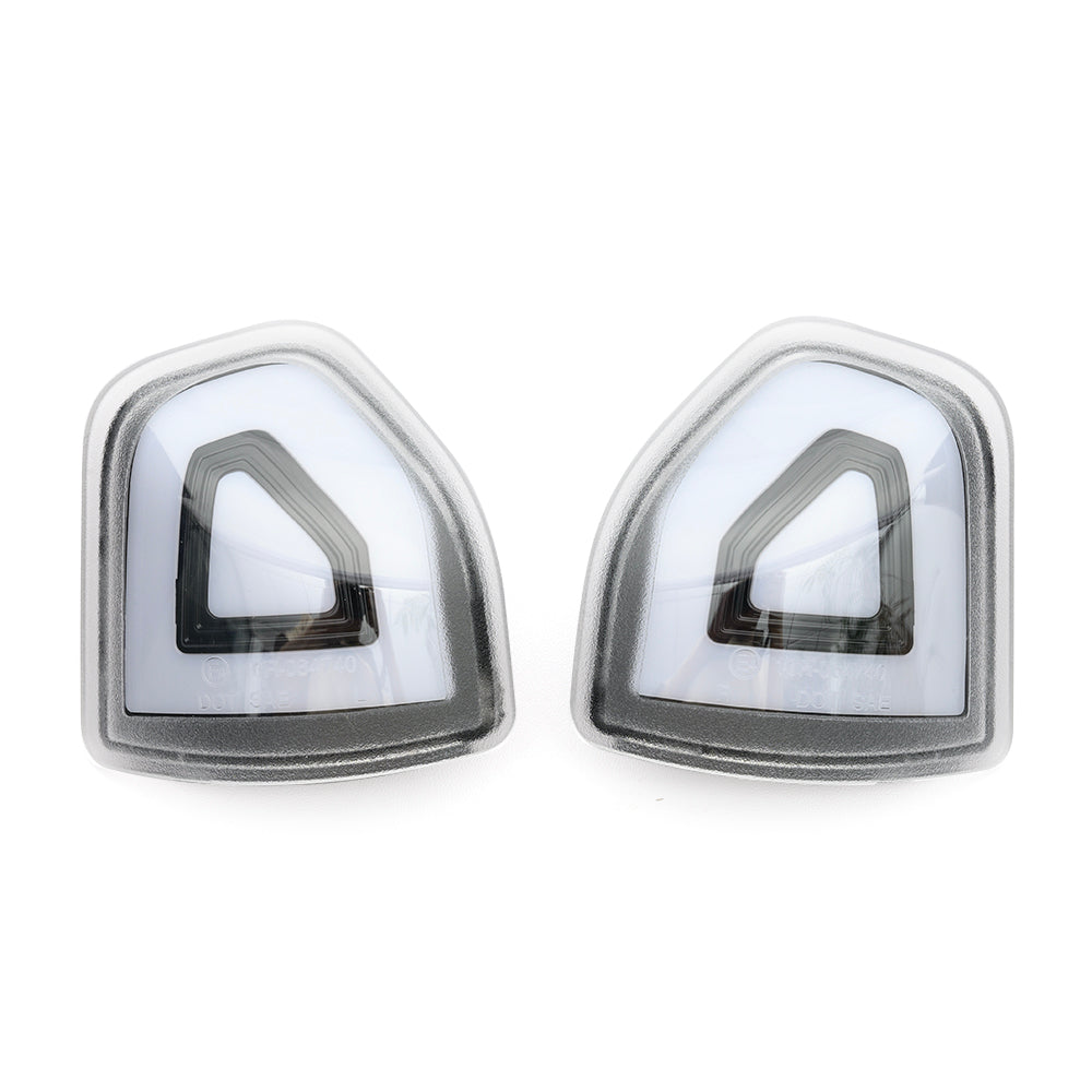Clear Lens Switchback LED Towing Mirror Turn Signal Lights For 2019-2023 Ram - NS Auto Lighting
