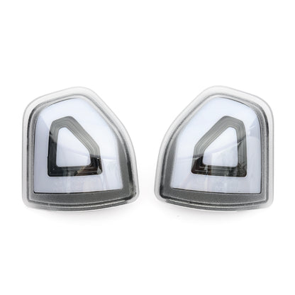 Clear Lens Switchback LED Towing Mirror Turn Signal Lights For 2019-2023 Ram - NS Auto Lighting