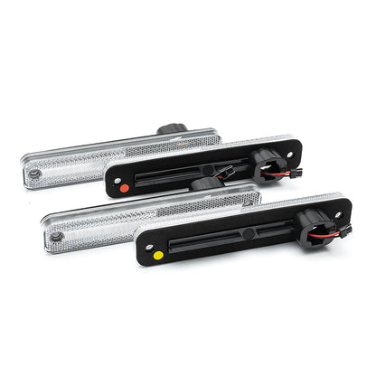 Clear Lens LED Front&Rear Side Marker Lights For 1973-1979 Ford F-Series, etc. - NS Auto Lighting