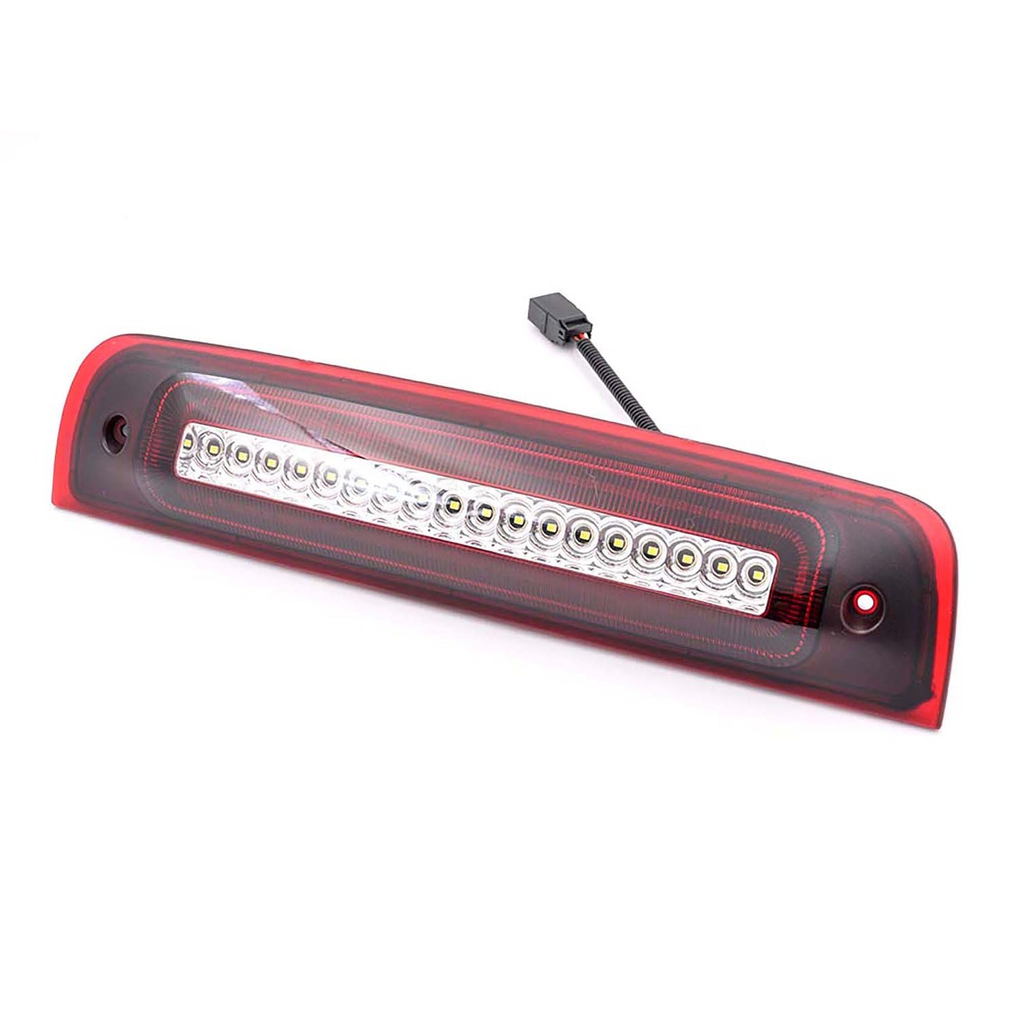 Red Lens F1 Style Strobe LED Third Brake Light For 2009-2018 Dodge Ram - NS Auto Lighting