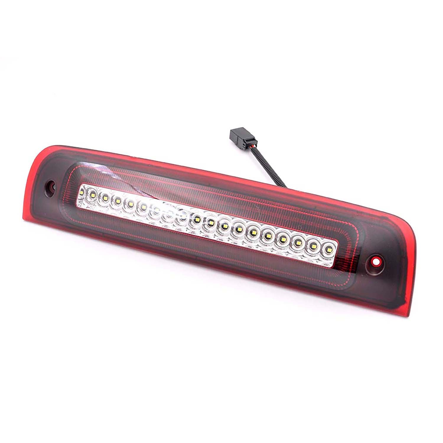 Red Lens F1 Style Strobe LED Third Brake Light For 2009-2018 Dodge Ram - NS Auto Lighting