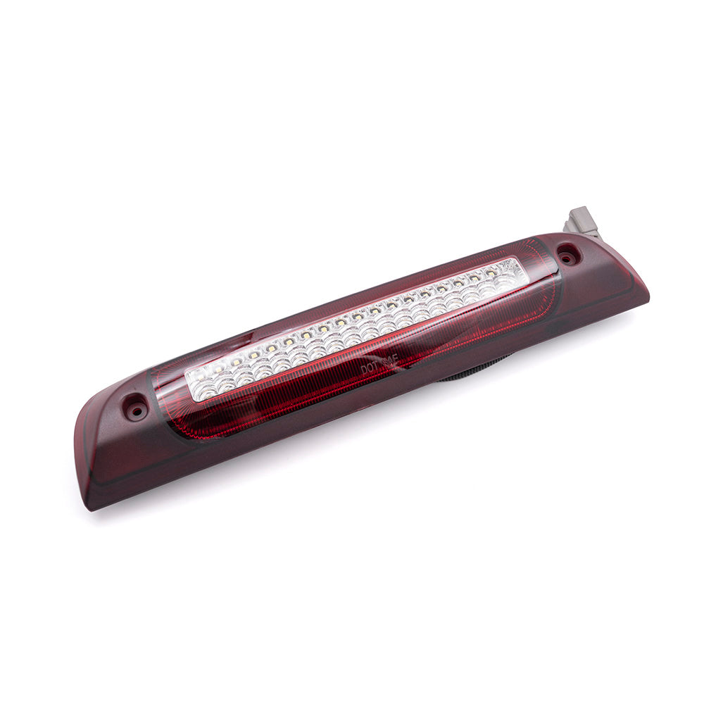 Red Lens F1 Style Strobe LED Third Brake Light For 2014-2019 Chevrolet Silverado, GMC Sierra - NS Auto Lighting