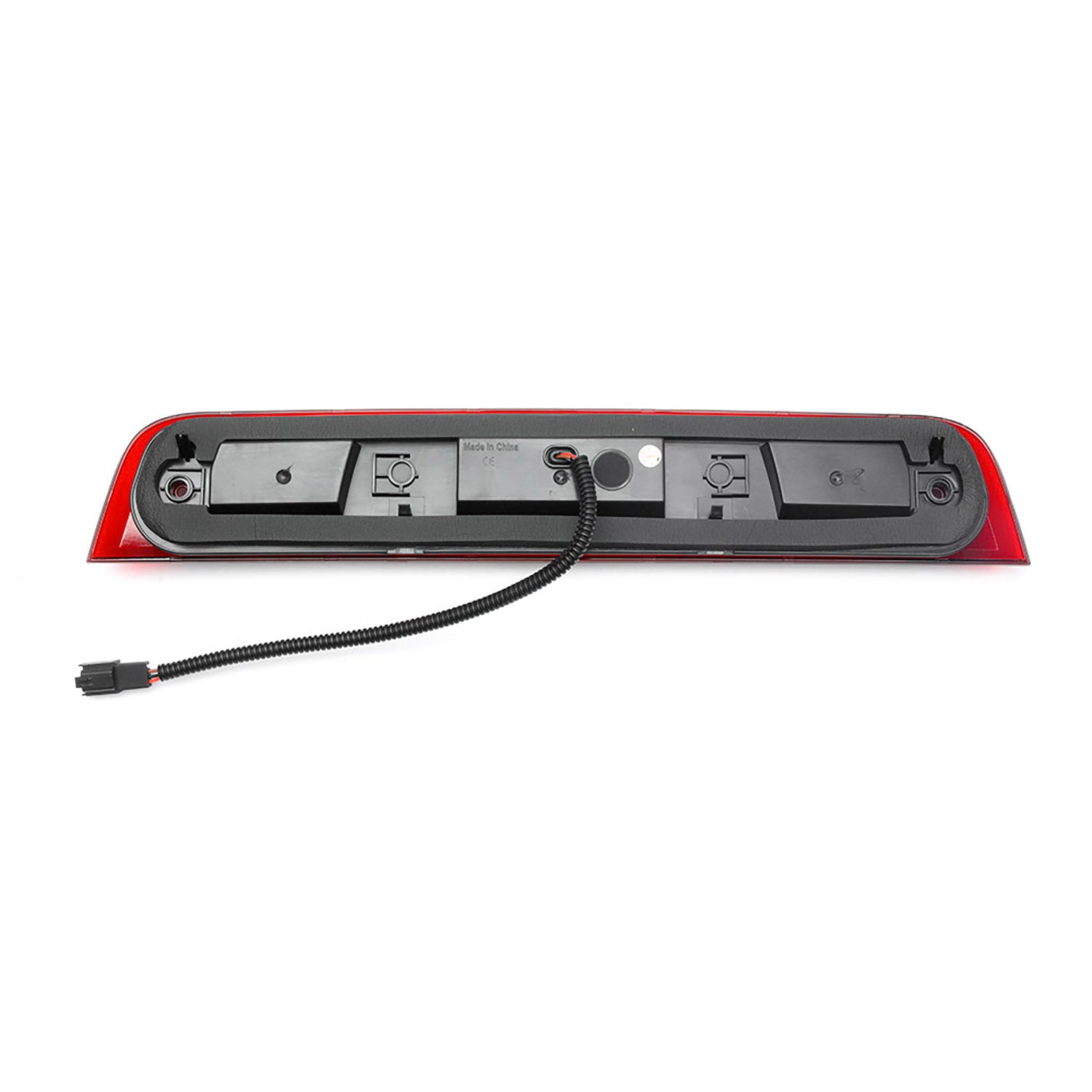 Red Lens Double C-Shaped LED Third Brake Light For 2019-2023 RAM 1500 - NS Auto Lighting